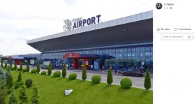 Primarul socialist „se laudă” cu investițiile făcute de „Avia Invest” la Aeroportul Internațional Chișinău